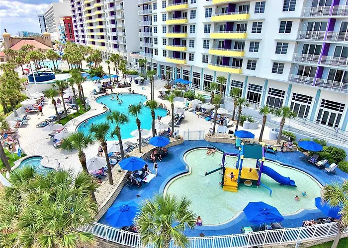 Luxury 11Th Floor 1 Bedroom Condo Direct Oceanfront Wyndham Ocean Walk Resort Daytona Beach | 1105