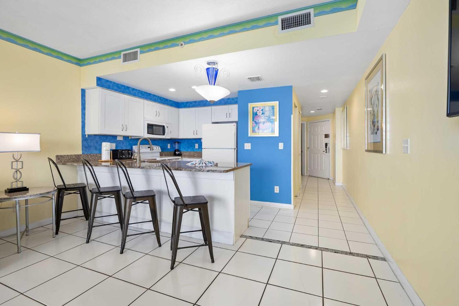 Ferienhaus Luxury 11th Floor 1 Bedroom Direct Oceanfront Wyndham Ocean Walk Daytona | 1105 Daytona Beach
